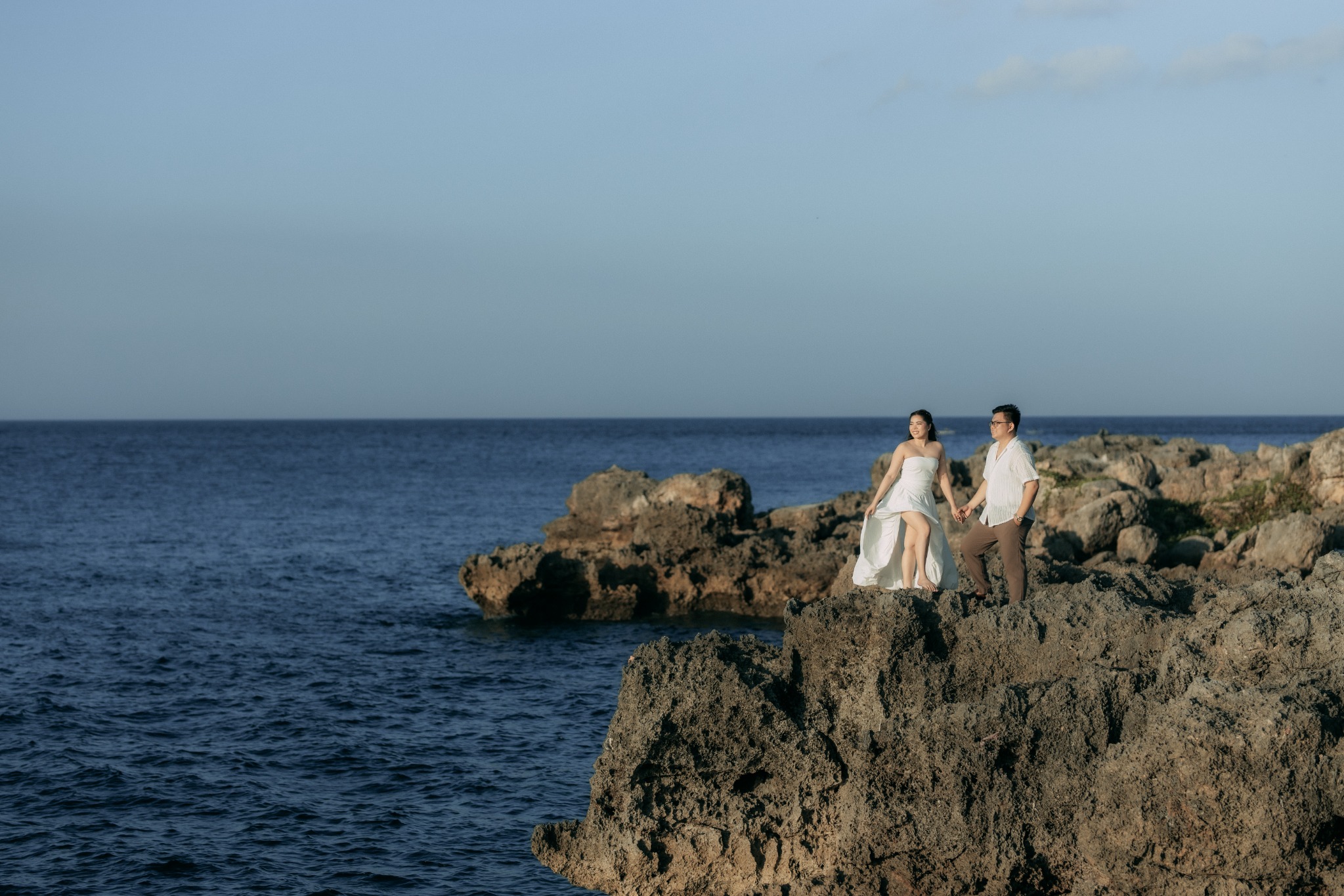 The couple on the coast